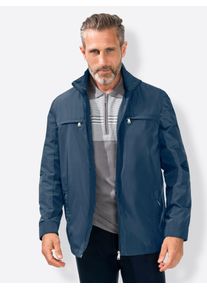 Marco Donati Herren Anorak, blau, Gr. 48, unifarben, 100% Polyester, Jacken