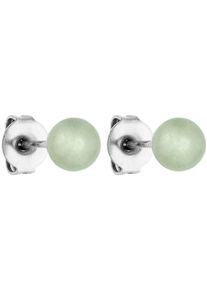 PURELEI Damen Paar Ohrstecker "Schmuck Geschenk Aventurin Ohrringe, 23381", Edelstahl, grün, Edelstahl, Ohrringe, mit Aventurin