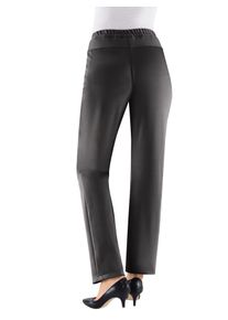 Classic Basics Damen Thermohose, grau, Gr. 40, unifarben, 100% Polyester, Hosen