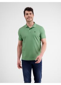 Lerros Herren Poloshirt "Lerros Klassischer Polostyle in *Cool & Dry* Piquéqualität", grün, Gr. L, 60% Baumwolle, 40% Polyester, Shirts
