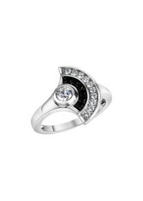 Vivance Damen Fingerring "925-Sterling Silber rhodiniert Zirkonia", 060 (19,1), Silber 925 (Sterlingsilber), weiß, Silber 925 (Sterlingsilber),