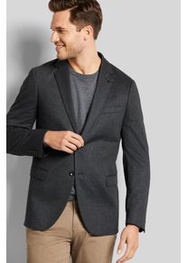 Bugatti Herren Sakko, grau, casual, Gr. 50, unifarben, 95% Polyester, 5% Elasthan, Sakkos, mit feiner Struktur