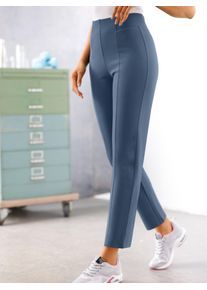 Catamaran Damen Funktionshose, blau, Gr. 36, unifarben, 68% Viskose, 28% Polyamid, 4% Elasthan, Hosen