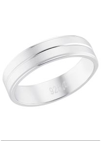 Amor Damen Fingerring "Uni Chic", 64, Silber 925 (Sterlingsilber), 4mm, silber, Silber 925 (Sterlingsilber), Fingerringe