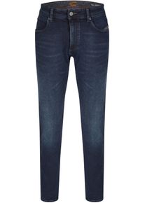 Camel Active Herren 5-Pocket-Jeans "MADISON", blau, casual, Gr. 38, leichte Abriebeffekte, Denim/Jeans, Obermaterial: 92% Baumwolle, 6%