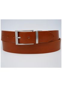 AnnaMatoni Damen Ledergürtel, braun, casual, Gr. 80, unifarben, Rindsleder, Gürtel