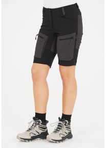 WHISTLER Damen Shorts "Kodiak", schwarz, sportlich, Gr. 36, mehrfarbig, 94% Nylon, 6% Elasthan, Hosen, mit 4-Wege-Stretch-Material