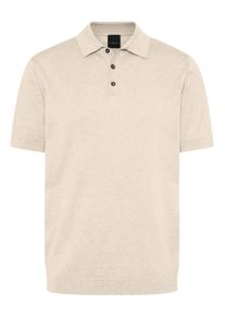 Bugatti Herren Poloshirt, beige, casual, Gr. XXL, 75% Baumwolle, 25% Polyacryl, Shirts, in klassischer Form