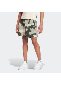 Herren Shorts "M CAMO SHRT", grün, sportlich, Gr. S, adidas Sportswear, Obermaterial: 70% Baumwolle, 30% Polyester, Hosen