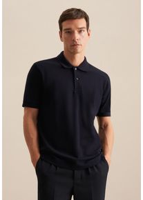 Seidensticker Herren Poloshirt "Regular", blau, Gr. XXL, unifarben, 100% Baumwolle, Shirts, Polo Uni