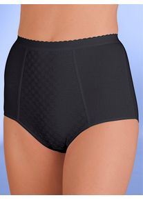 wäschepur WÄSCHEPUR Damen Formslip, Gr. 36, schwarz, 95% Baumwolle, 5% Elasthan, Jaquard:5% Elasthan, 95% Polyester, Unterhosen