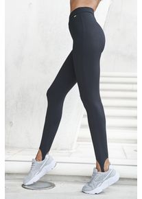 Lascana Damen Leggings, Gr. 32, schwarz, Milano Rib, Obermaterial: 95% Baumwolle, 5% Elasthan, unifarben, modisch, Hosen, mit elastischem Steg
