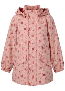 ZIGZAG Kinder Parka "Rebekka", pink, casual, Gr. 92, mehrfarbig, 100% Polyester, Jacken, mit besonders wasser- und winddichter Qualität