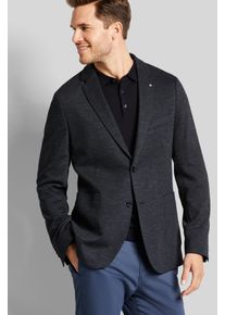 Bugatti Herren Sakko, blau, casual, Gr. 54, Fischgratmuster, 56% Viskose, 42% Polyester, 2% Elasthan, Sakkos, mit Fischgratmusterung