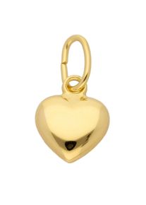 Adelia´s ADELIA ́S Damen Ketten-Anhänger "333 Gold Anhänger Herz", Gelbgold 333, gold, Gelbgold 333, Schmuckanhänger, Goldschmuck für Damen