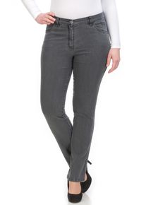 KjBRAND Damen Stretch-Jeans "Betty CS Denim Stretch", grau, casual, Gr. 52, unifarben, Denim/Jeans, Obermaterial: 85% Baumwolle, 13% Polyester, 2%