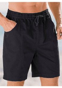 CLASSIC Herren Bermudas, schwarz, Gr. 50, unifarben, 100% Baumwolle, Hosen