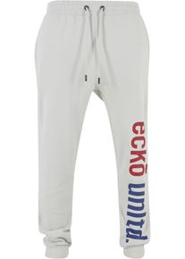 Ecko Unltd. Herren Stoffhose "Ecko Unltd. Herren Ecko Unltd. Grande Seweatpant", grau, Gr. XL, 80% Baumwolle, 20% Polyester, Hosen