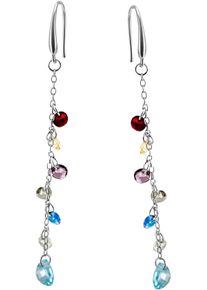 Firetti Damen Paar Ohrhaken "Schmuck Geschenk Silber 925 Ohrschmuck Ohrringe", Silber 925 (Sterlingsilber), bunt, Silber 925 (Sterlingsilber),