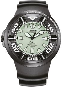 Citizen Taucheruhr "Promaster Professional Diver 300", schwarz, Armbanduhren, Armbanduhr, Herrenuhr, Solar, bis 30 bar wasserdicht, Datum