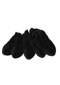 active by Lascana LASCANA ACTIVE Damen Sneakersocken, Gr. 35, schwarz, Baumwolle, Polyamid, Elasthan, unifarben, Socken, mit Frottee Details