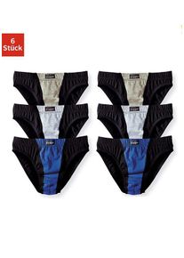 Le Jogger Kinder Slip, Gr. 104, bunt, Jersey, Obermaterial: 100% Baumwolle, unifarben, Unterhosen, mit farblich abgesetztem Einsatz
