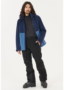 WHISTLER Herren Skihose "Maze", schwarz, casual, Gr. L, unifarben, 88% Polyamid, 12% Elasthan, Hosen, im funtkionalen Layertech-Design mit hoher