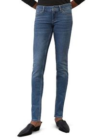 Marc O'Polo MARC O'POLO Damen 5-Pocket-Jeans "Denim Trouser, low waist, skinny fit, regular length", blau, casual, Gr. 26, Denim/Jeans, Obermaterial: 98%