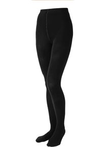 GLAMORY Damen Strickstrumpfhose, Gr. 52, schwarz, Obermaterial: 63% Viskose, 25% Polyamid, 7% Kaschmir, 5% Elasthan, unifarben, Strumpfhosen, mit
