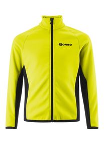 Gonso Kinder Fahrradjacke "Moritz", gelb, Gr. 152, 100% Polyester, Jacken, Wasserabweisend, hohe Wärmeisolation, strapazierfähig