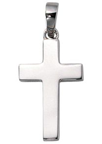 Jobo Damen Kreuz-Anhänger "Anhänger Kreuz", Silber 925 (Sterlingsilber), silber, Silber 925 (Sterlingsilber), Schmuckanhänger, 925 Silber