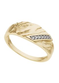 Firetti Damen Fingerring "Schmuck Geschenk Gold 333 Damenring Goldring", 17, Gelbgold 333, weiß, Gelbgold 333, Fingerringe, mit Zirkonia (synth.)