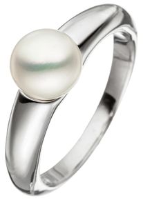 Jobo Damen Perlenring, 56, Silber 925 (Sterlingsilber)-Perlen, silber, Silber 925 (Sterlingsilber), Perlen, Fingerringe, 925 Silber mit einer