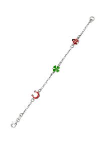 Jobo Damen Armband "Kinderarmband", Silber 925 (Sterlingsilber), silber, Silber 925 (Sterlingsilber), Armbänder, 925 Silber 14 cm