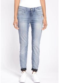 Gang Damen Relax-fit-Jeans "94AMELIE", blau, modisch, Gr. 28, unifarben, Denim/Jeans, Obermaterial: 60% Baumwolle, 36% Polyester, 4% Elasthan, Jeans,