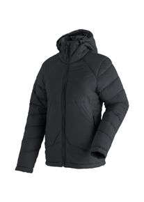 Maier Sports Damen Outdoorjacke "Loket W", schwarz, Gr. 42, 100% Polyamid, Jacken, Damen Wanderjacke, atmungsaktive Jacke mit Kapuze