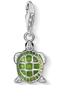 Thomas Sabo Damen Charm-Einhänger "Schildkröte, 0837-007-6", bunt, Silber 925 (Sterlingsilber), Charms