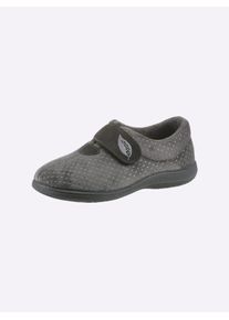 Waldläufer WALDLÄUFER Damen Hausschuh, Gr. 36, grau, Textil, Basic, Schuhe