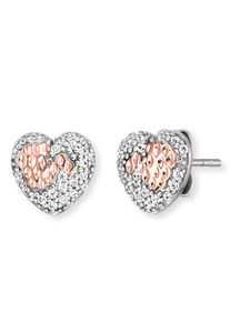 Engelsrufer Damen Paar Ohrstecker "Darling, ERE-DARLING-BIR-ST", Silber 925 (Sterlingsilber), rosa, Silber 925 (Sterlingsilber), Ohrringe, mit