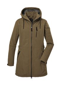 G.I.G.A. by Killtec Damen Softshellparka "GW 46 WMN SFTSHLL PRK", braun, sportlich, Gr. 36, G.I.G.A. DX BY KILLTEC, 100% Polyester, Jacken