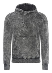 Rusty Neal Herren Kapuzensweatshirt, grau, casual, Gr. XL, unifarben, 100% Baumwolle, Sweatshirts, in verwaschenem Design