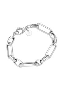 Damen Armband "Gliederkette, Silber 925", 19cm, Silber 925 (Sterlingsilber), silber, Giorgio Martello MILANO, Silber 925 (Sterlingsilber), Armbänder