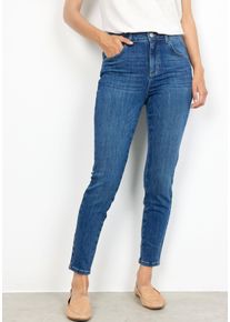 soyaconcept Damen Regular-fit-Jeans "SC-KIMBERLY PATRIZIA 10-B", blau, klassisch, Gr. 30, Denim/Jeans, Obermaterial: 81% Baumwolle, 17% Polyester, 2%