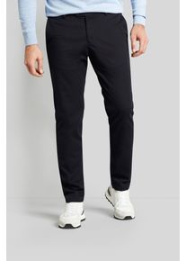 Bugatti Herren Stoffhose, blau, casual, Gr. 38, 89% Baumwolle, 7% Elastomultiester, 4% Elasthan, Hosen, mit hohem Baumwollanteil