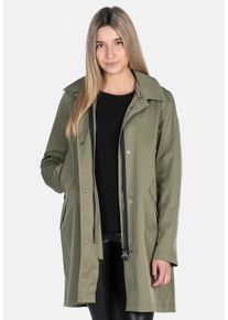 NEW CANADIAN Damen Kurzmantel "Begonia", grün, sportlich, Gr. 44, unifarben, 100% Polyester, Mäntel, mit abnehmbarer Funktionskapuze