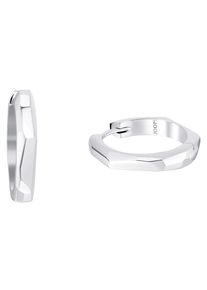 JOOP! JOOP Damen Paar Creolen "2035130", Silber 925 (Sterlingsilber), silber, Silber 925 (Sterlingsilber), Ohrringe