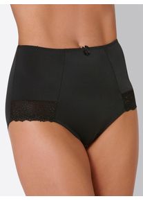wäschepur WÄSCHEPUR Damen Miederslip, Gr. 38, schwarz, 73% Polyamid, 27% Elasthan, Unterhosen