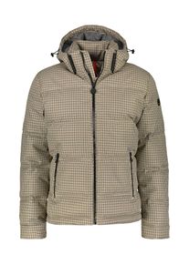 Lerros Herren Outdoorjacke "Lerros Steppblouson, kariert", grau, Gr. XXXL, 100% Polyester, Jacken