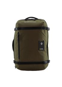 Cityrucksack "OCEAN", National Geographic, braun, Kunstfaser, unifarben, casual, Rucksäcke, aus recycelten PET-Flaschen