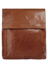 SPIKES & SPARROW Cityrucksack, SPIKES & SPARROW, braun, Rindsleder, Leder, casual, Rucksäcke, echt Leder